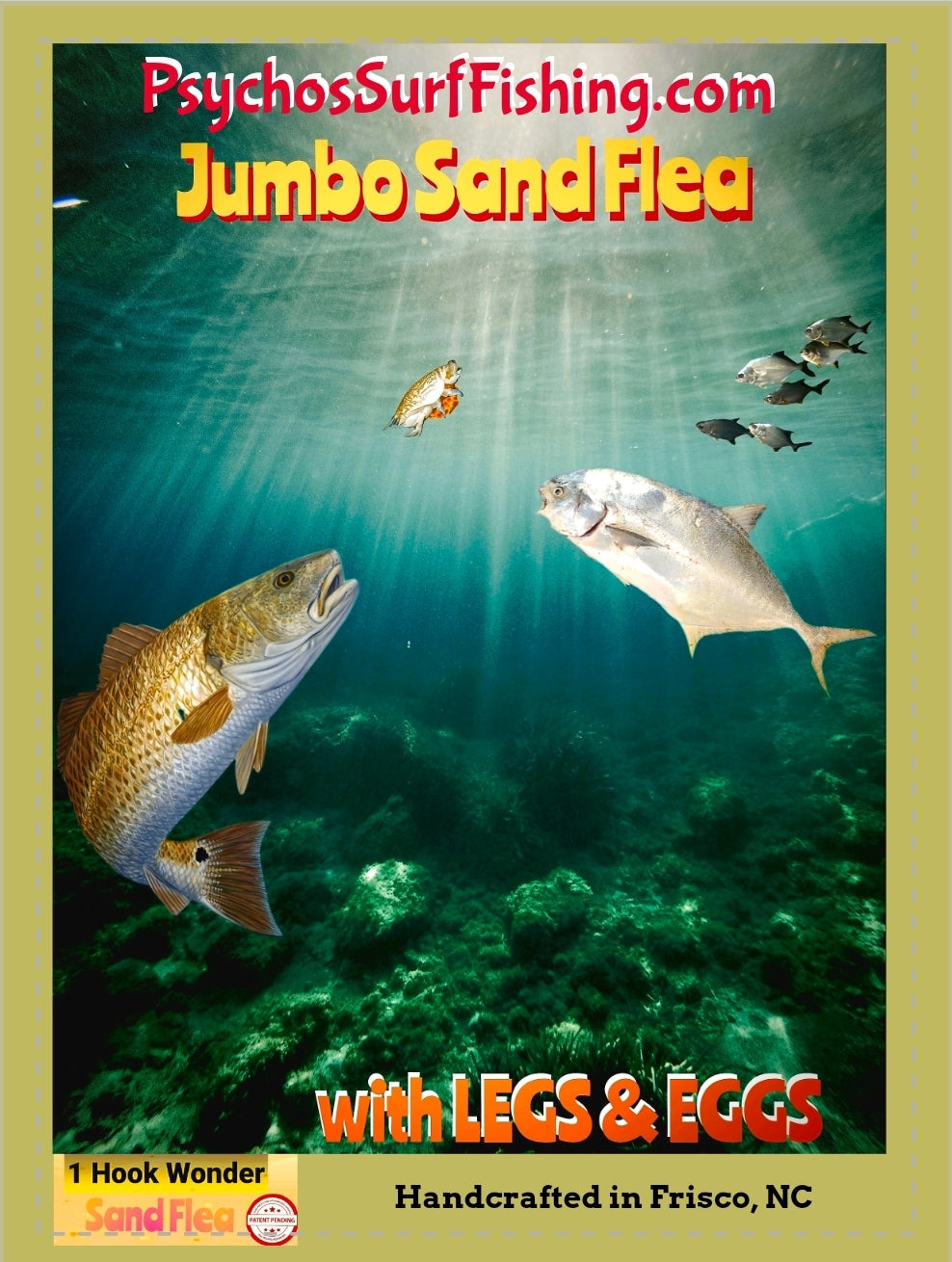 JUMBO Sand Flea Legs & Eggs