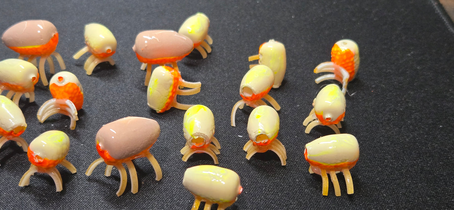 Floating Hook- Soft Sand Flea with Legs & Eggs