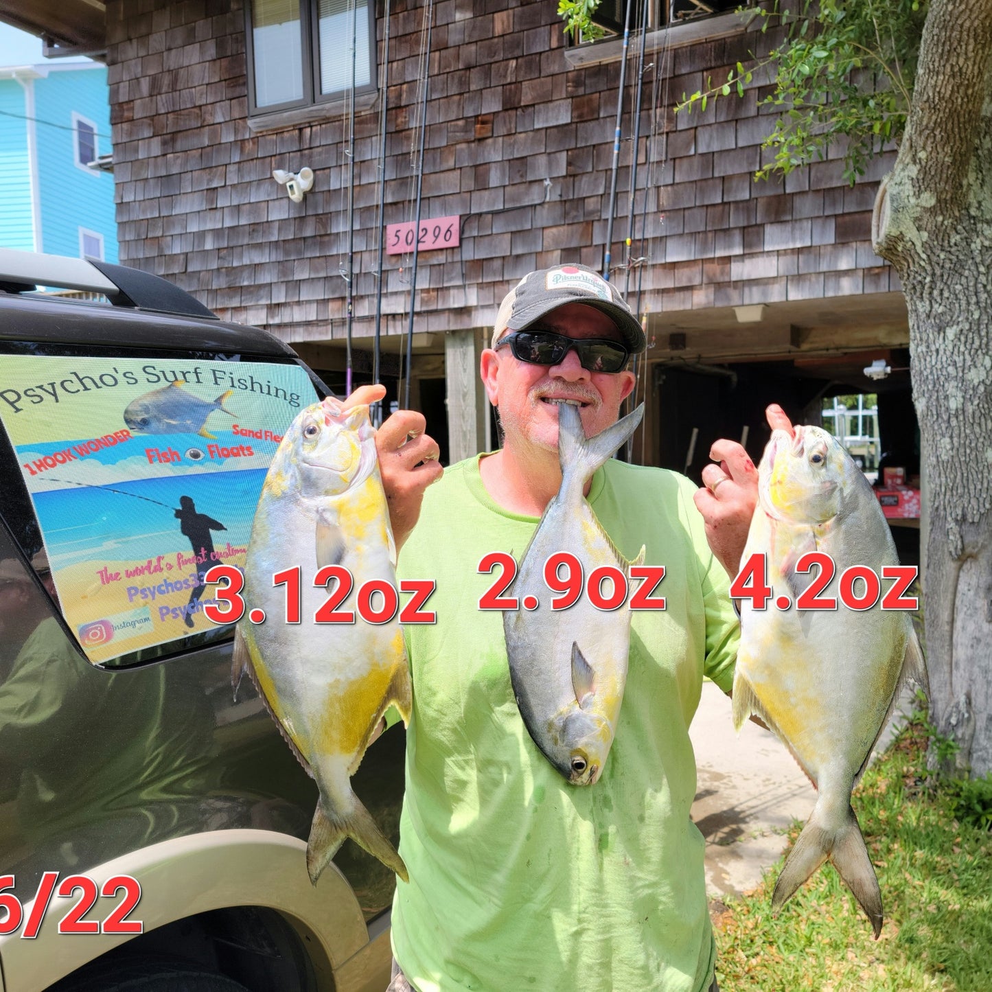 💲 Ghost Shrimp Series! "RATTLER" Premium Pompano Rigs