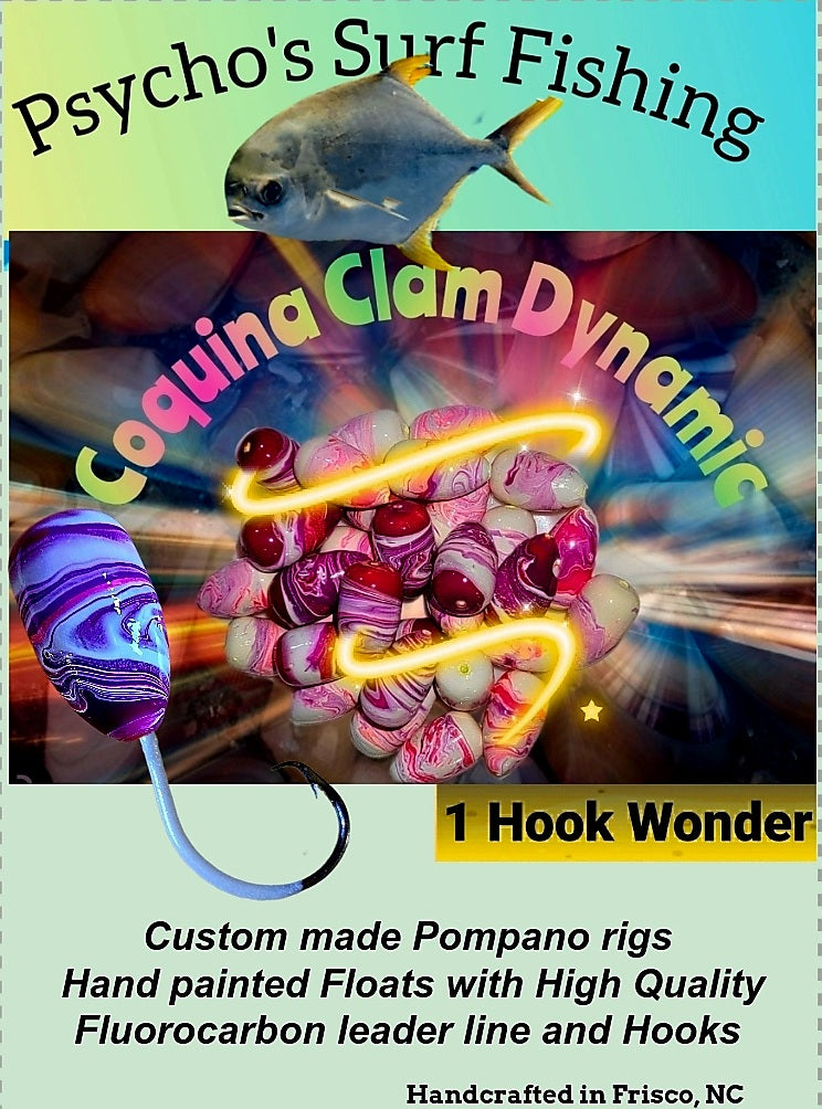 Coquina Clam 🔥DYNAMIC🔥 – Psycho's Surf Fishing Rigs & More