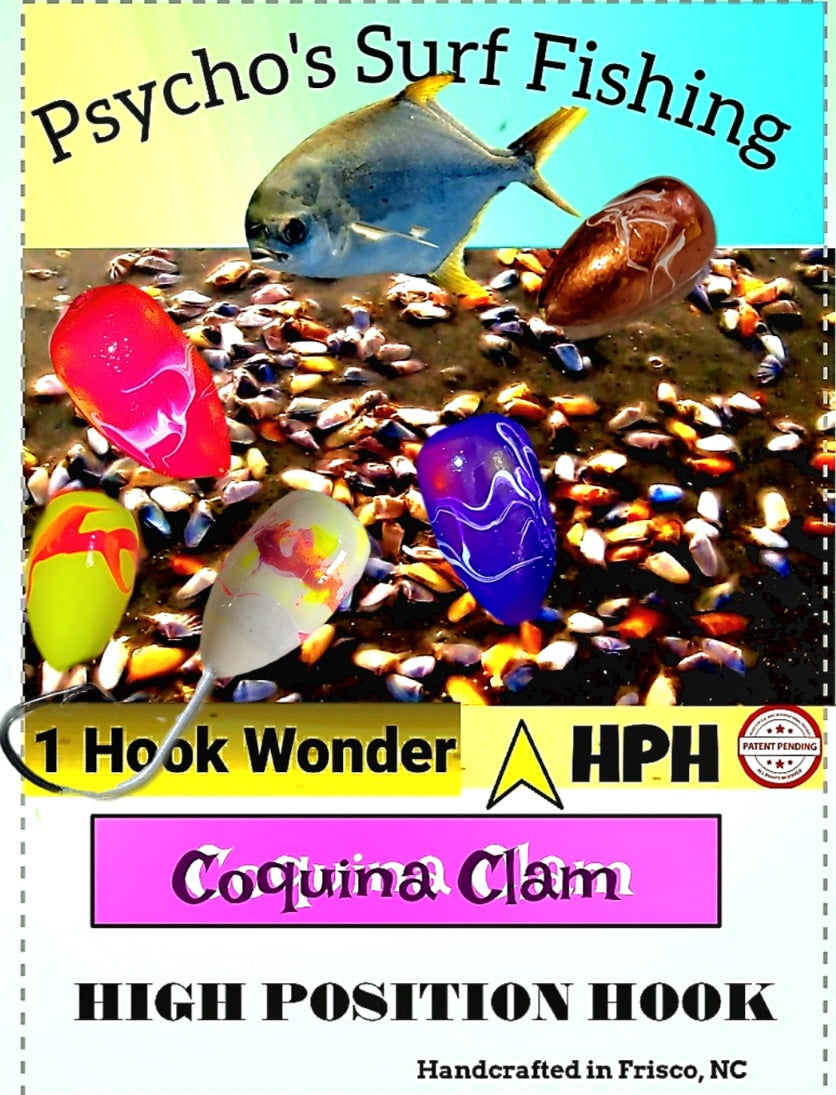 Coquina Clam Series – Psycho's Surf Fishing Rigs & More