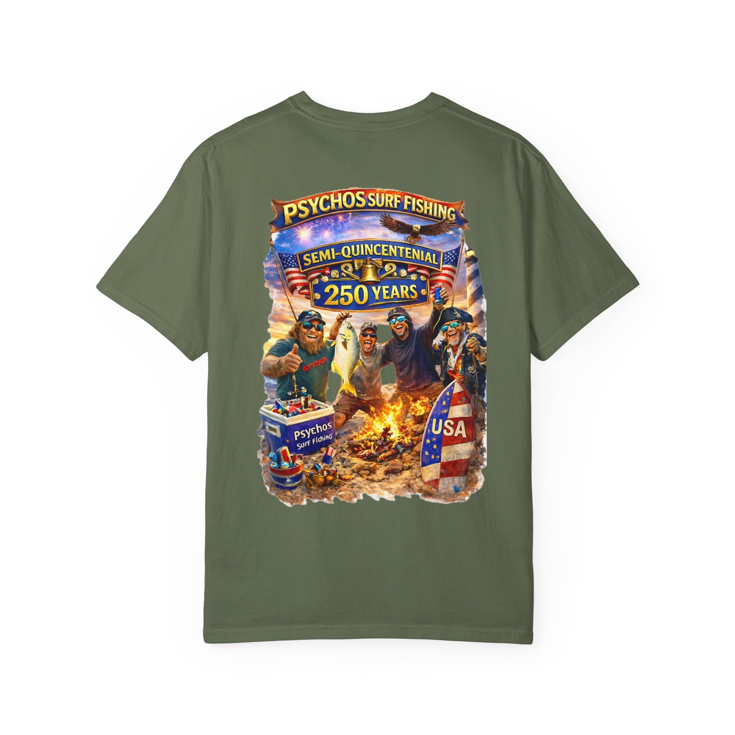 Semiquincentennial PSF Unisex Garment-Dyed T-shirt