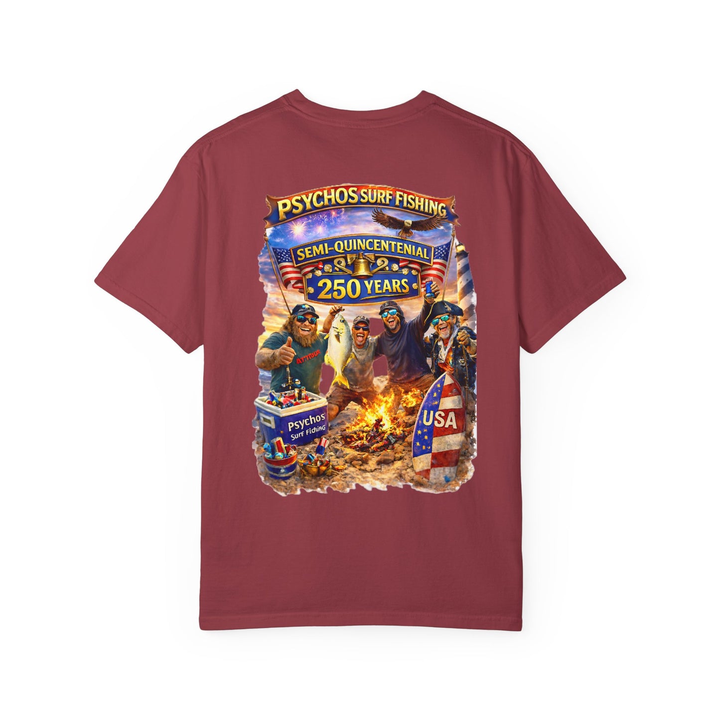 Semiquincentennial PSF Unisex Garment-Dyed T-shirt