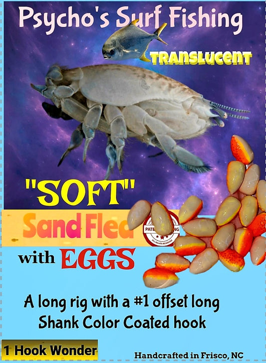 Soft Sand Flea  with Eggs