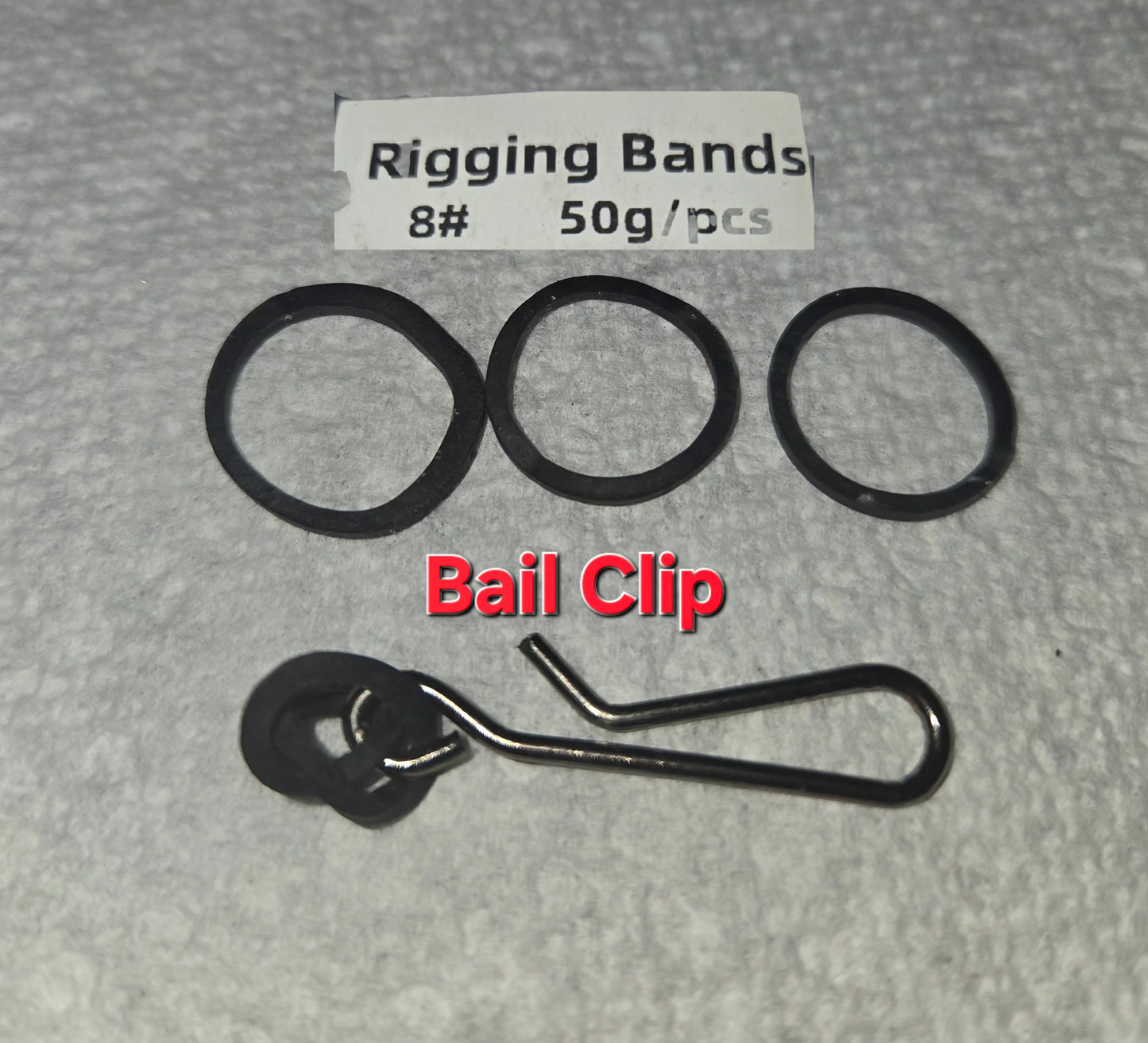 FREE BAIL CLIP + 3 bands WITH ANY ORDER JUST ADD TO CART.