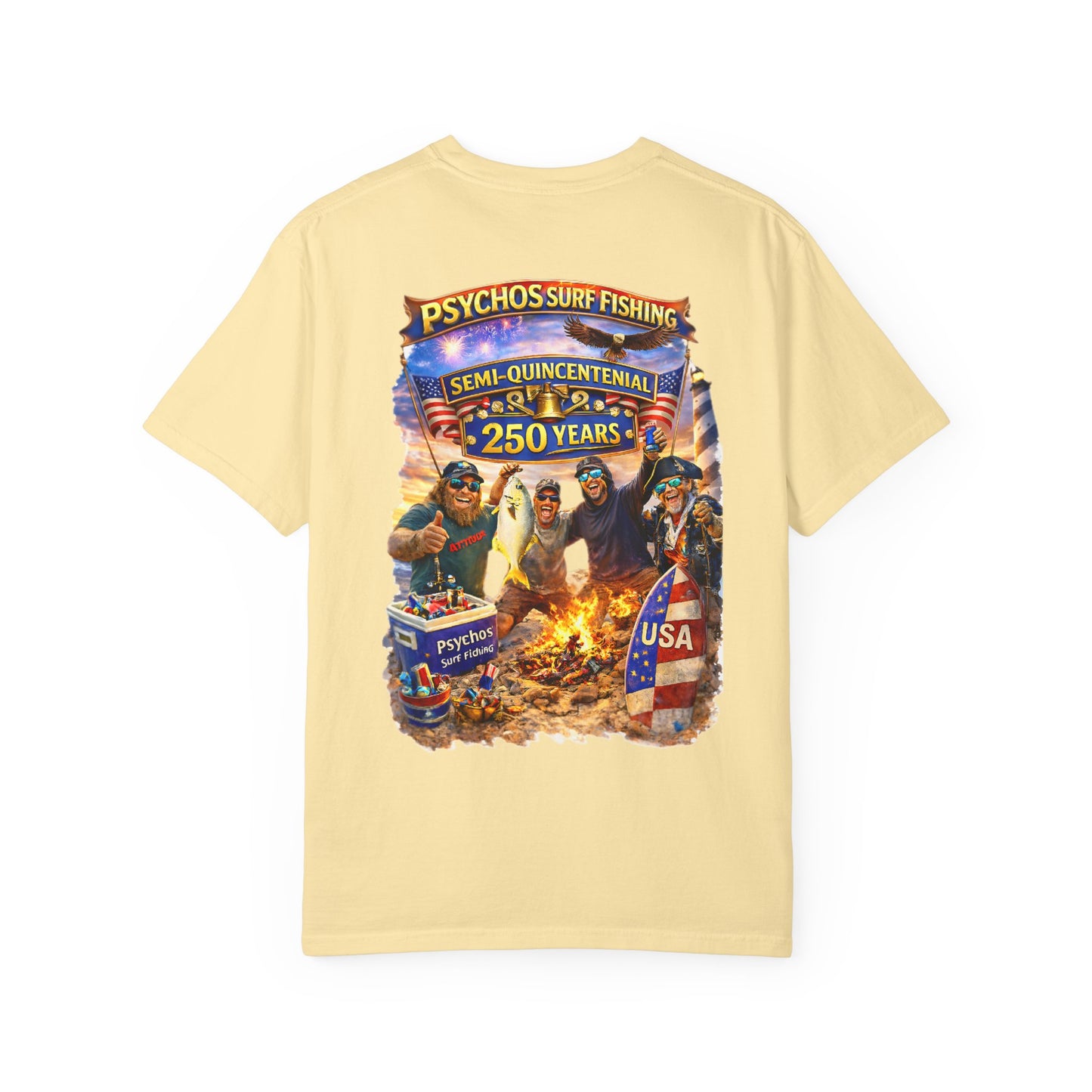 Semiquincentennial PSF Unisex Garment-Dyed T-shirt