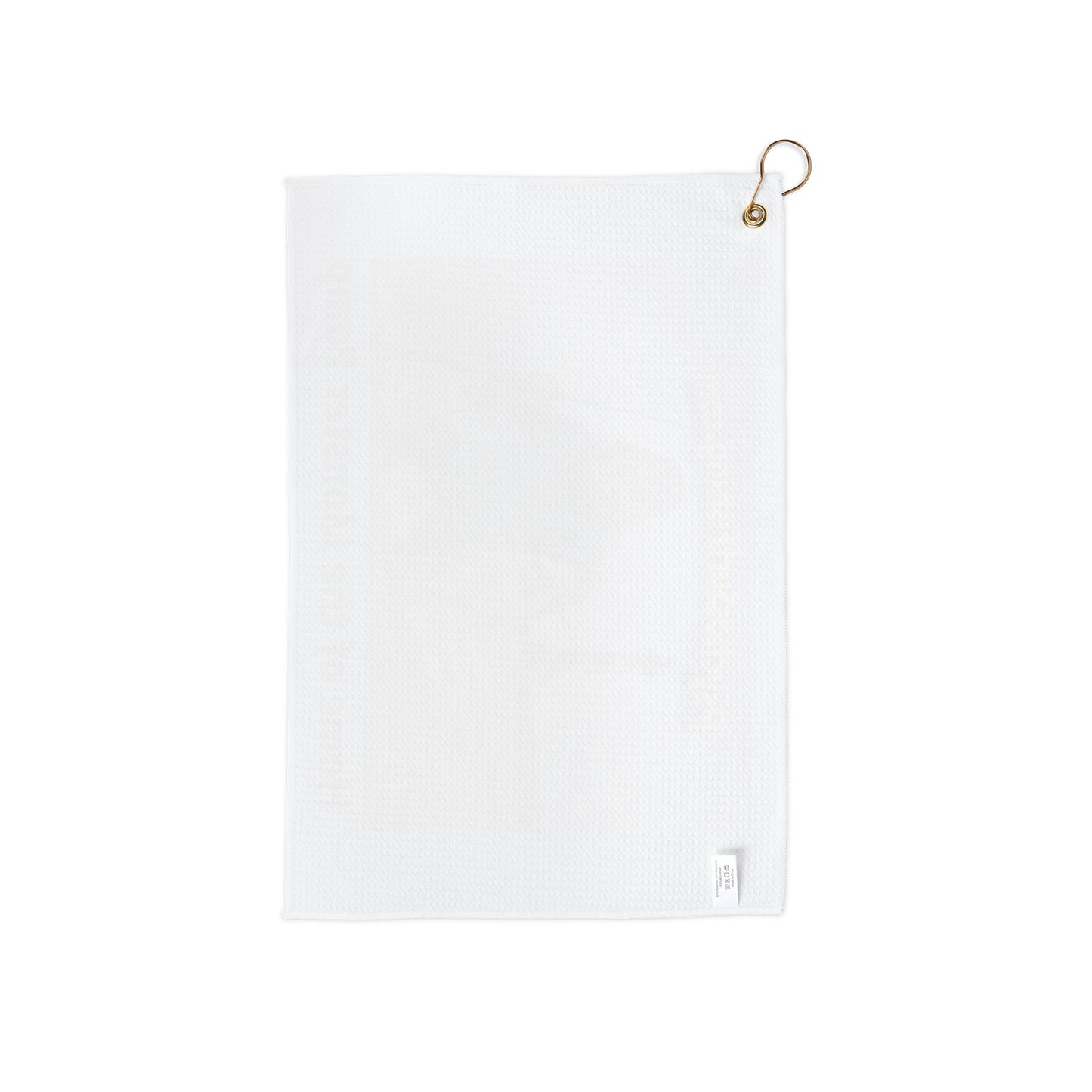 Golf Towel — "Home of the Monster Pomp" Fishing Graphic with Grommet & Clip