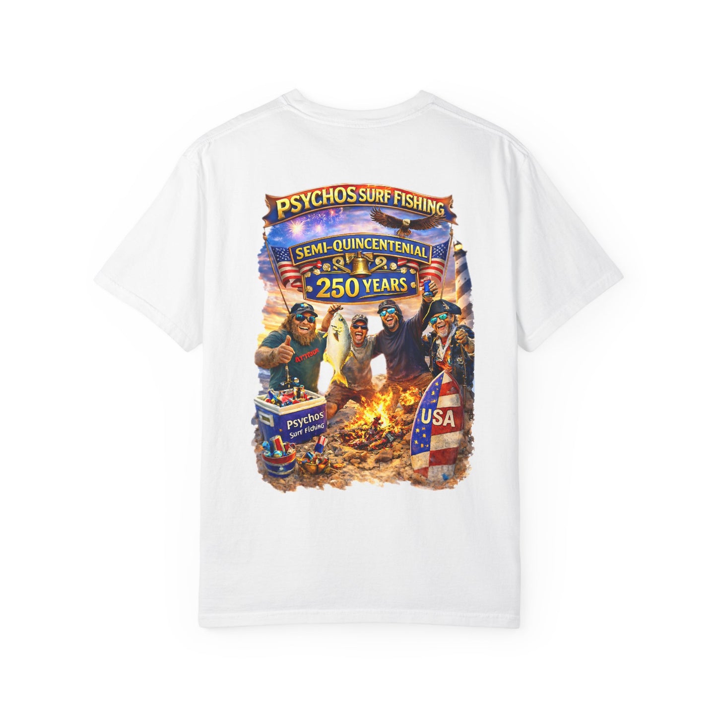 Semiquincentennial PSF Unisex Garment-Dyed T-shirt