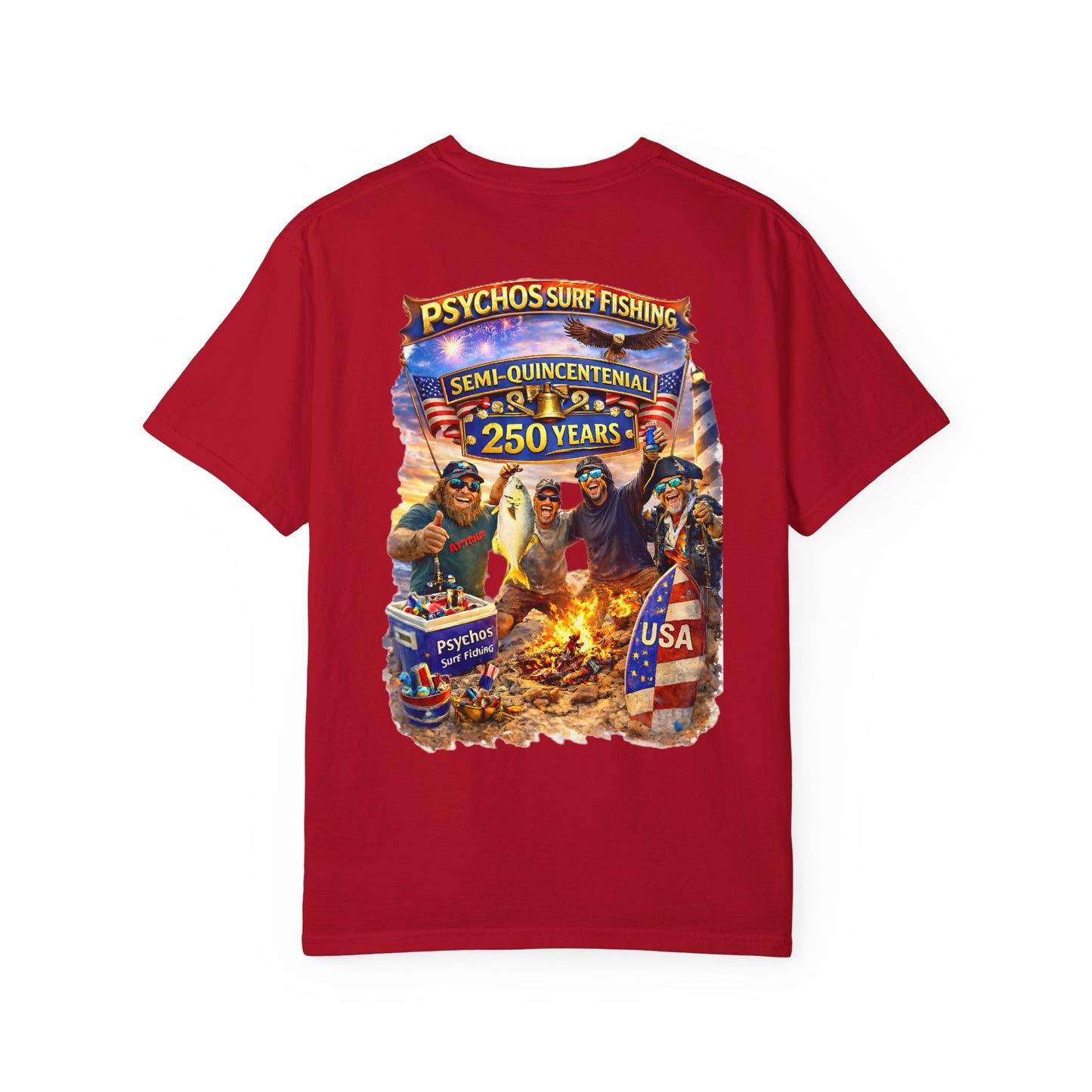 Semiquincentennial PSF Unisex Garment-Dyed T-shirt