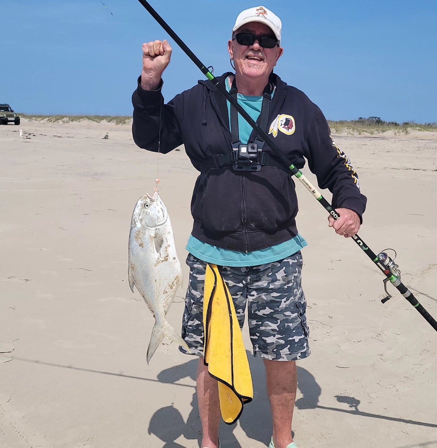 Soft Sand Flea with Eggs – Psycho's Surf Fishing Rigs & More