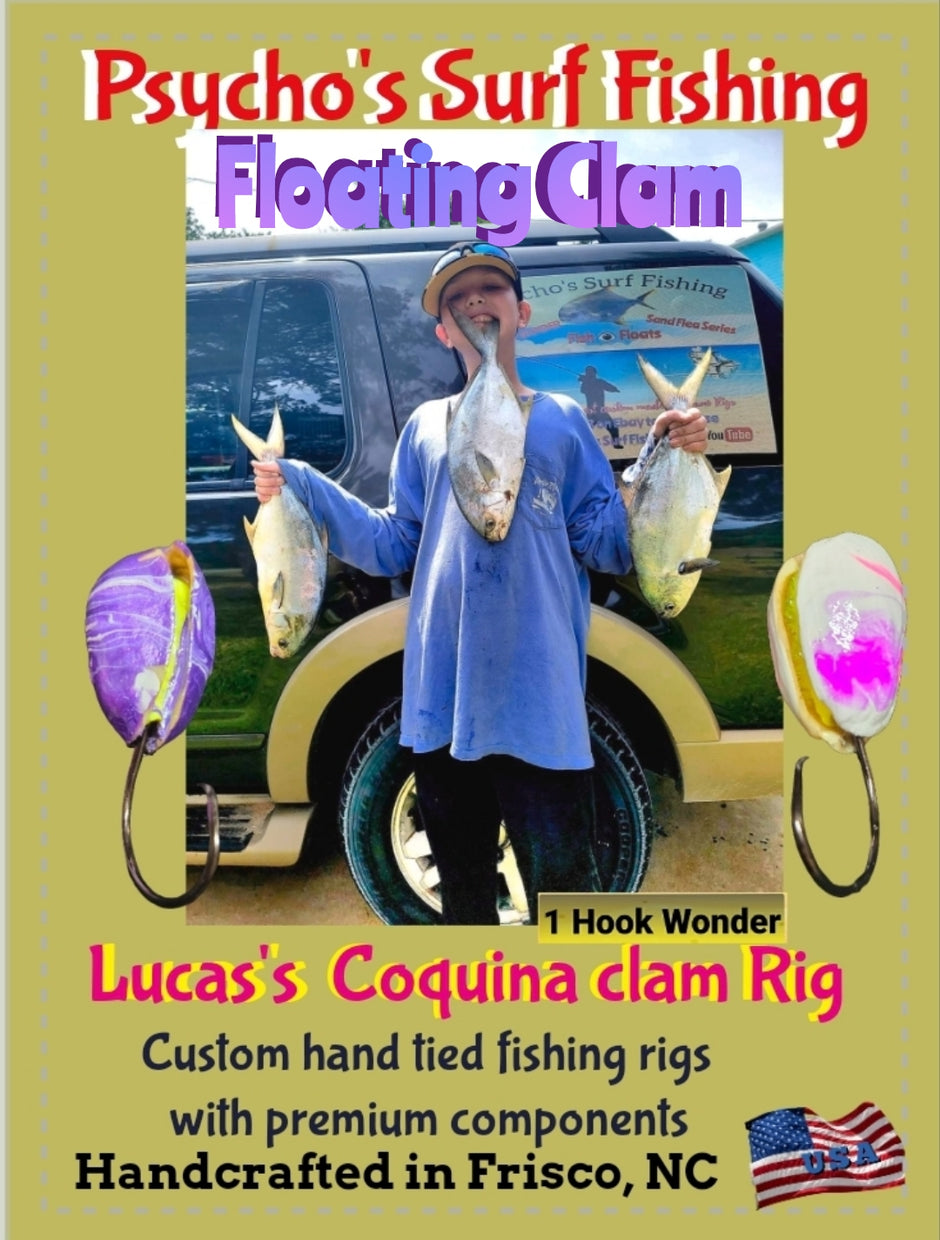 Coquina Clam Series – Psycho's Surf Fishing Rigs & More