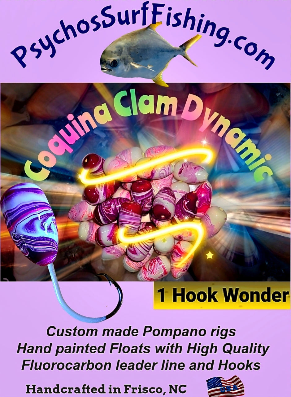 Coquina Clam Series – Psycho's Surf Fishing Rigs & More