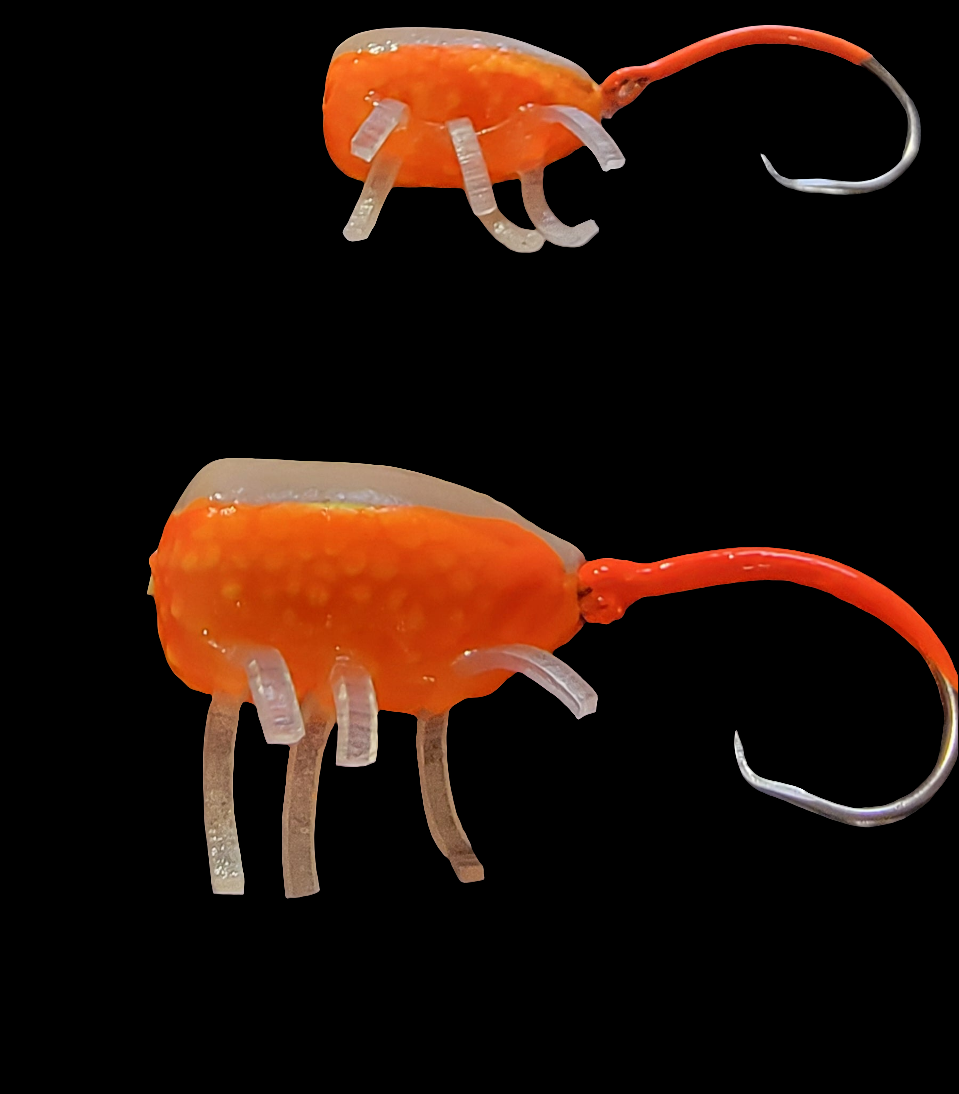 💲 JUMBO Sand Flea with legs and eggs