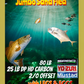 JUMBO Sand Flea with legs and eggs
