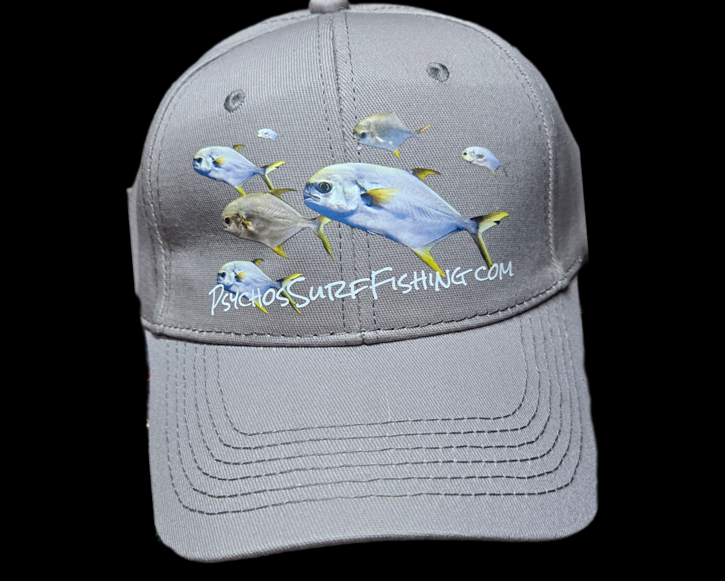 Custom Psychos Surf Fishing Baseball Cap  

One size fit all, Adjustable