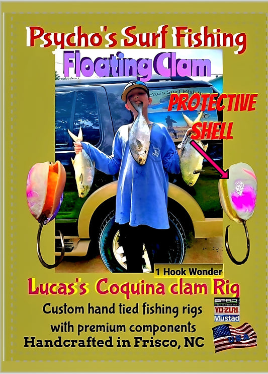 💲(Floating Clam) Lucas's Coquina Clam Rig