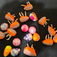 Discontinued / Imperfects custom painted Floats, Hooks