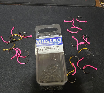 Discontinued / Imperfects custom painted Floats, Hooks