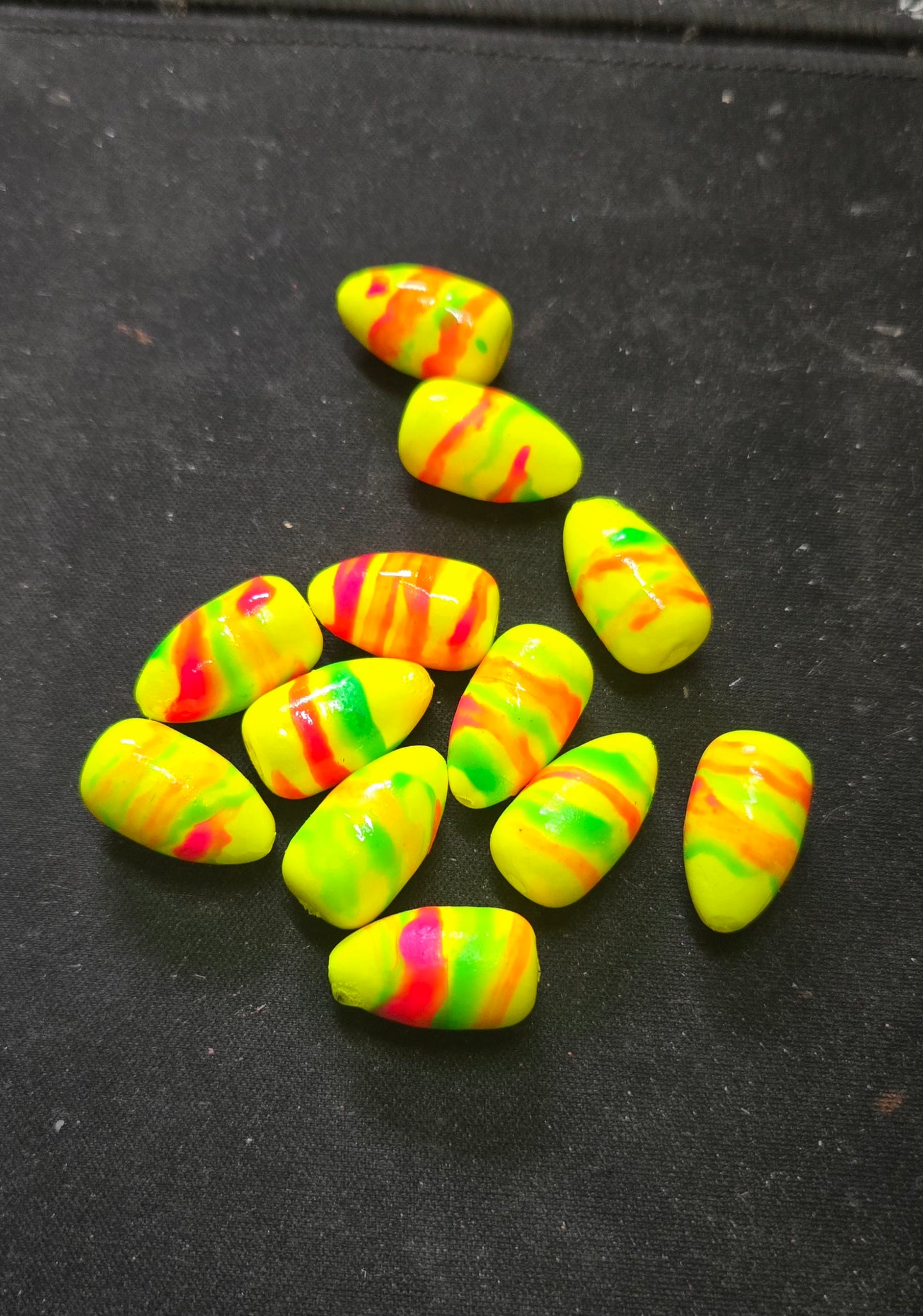 Discontinued / Imperfects custom painted Floats, Hooks