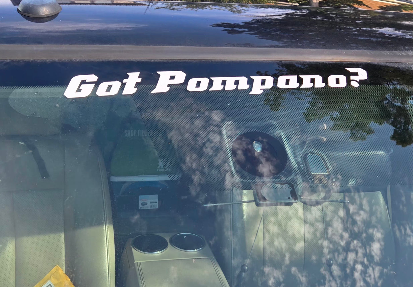 Got Pompano? Vinyl sticker